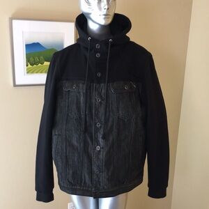 CULT OF INDIVIDUALITY | Men's Hoodie Jean Jacket Denim Jacket Sweatshirt